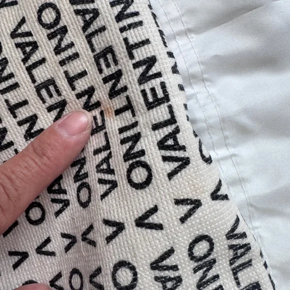 Valentino Black and White Women's Bag Dust Bag - Picture 6 of 7